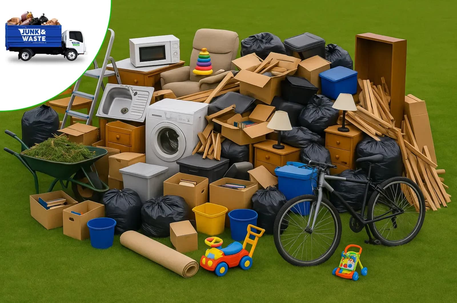 How to Choose Between a Skip, Skip Bags, and a Grab Lorry: A Simple Decision Tree